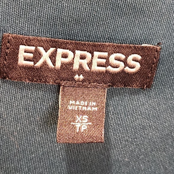 Express Chiffon emeral green romper size XS - Picture 8 of 11